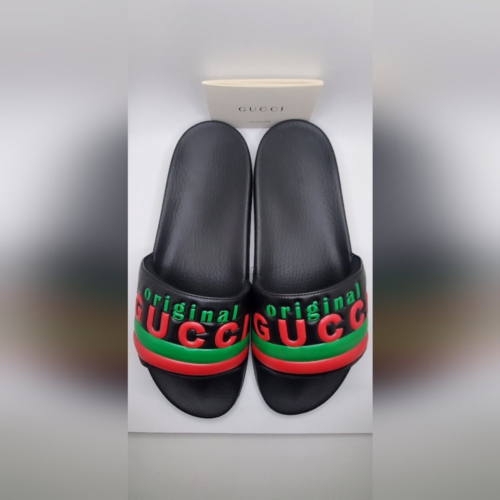 Black Gucci Sandals
